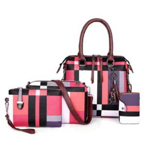 Women's checkered handbags