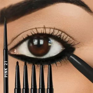 Black eyeliner pencil