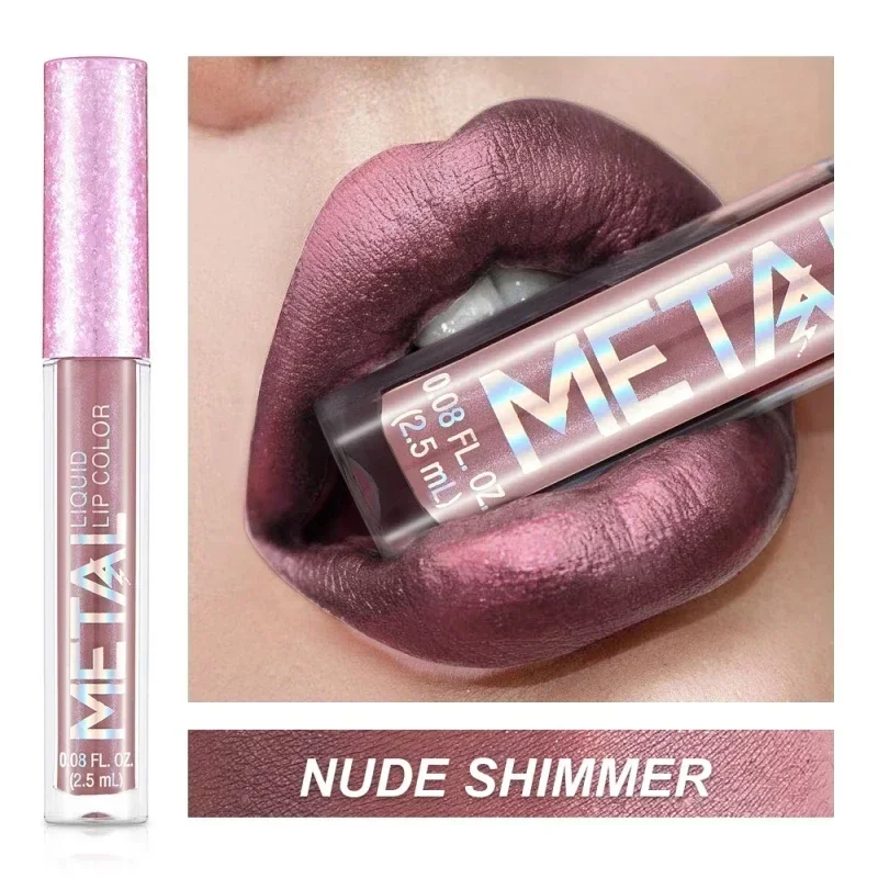 Metallic Matte Liquid Lipstick - Image 5