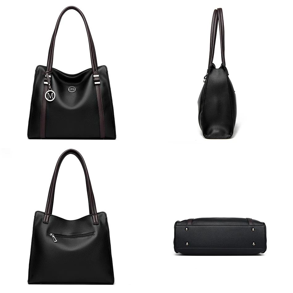 Luxury soft leather handbags for women - Image 4