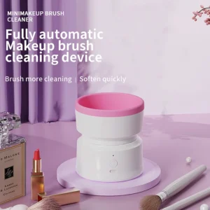 Fast makeup brush cleaning machine.