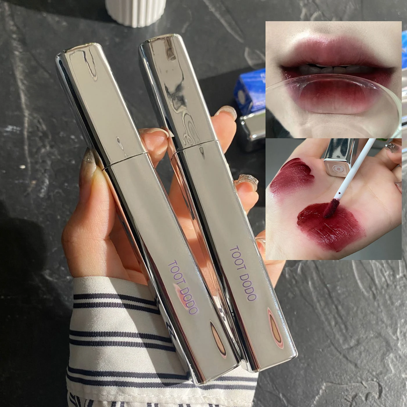 Lip makeup, liquid lipsticks