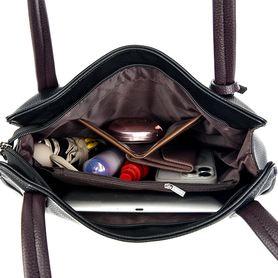 Luxury soft leather handbags for women - Image 5