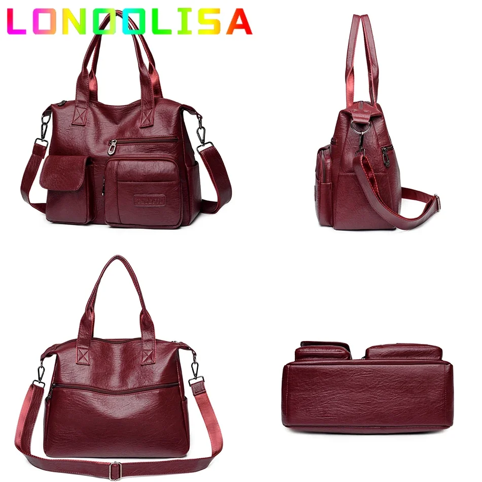 Vintage style shoulder bag for women - Image 4