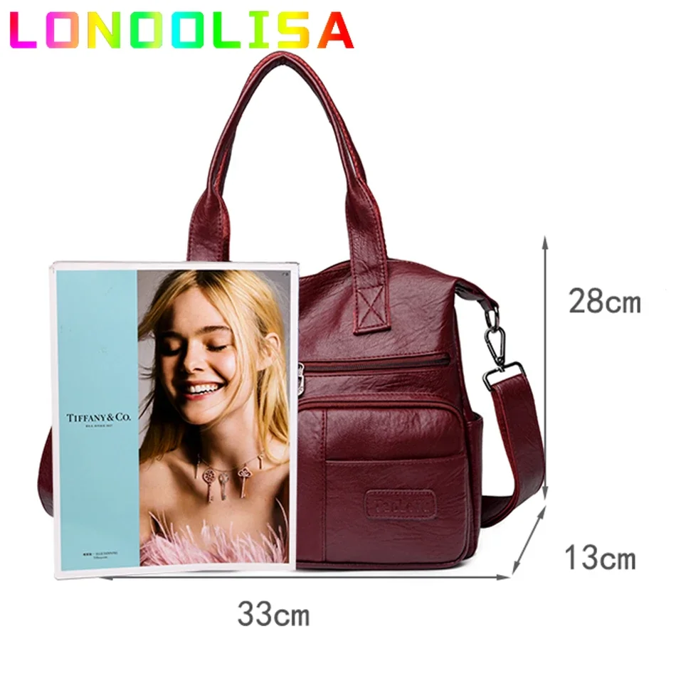 Vintage style shoulder bag for women - Image 3