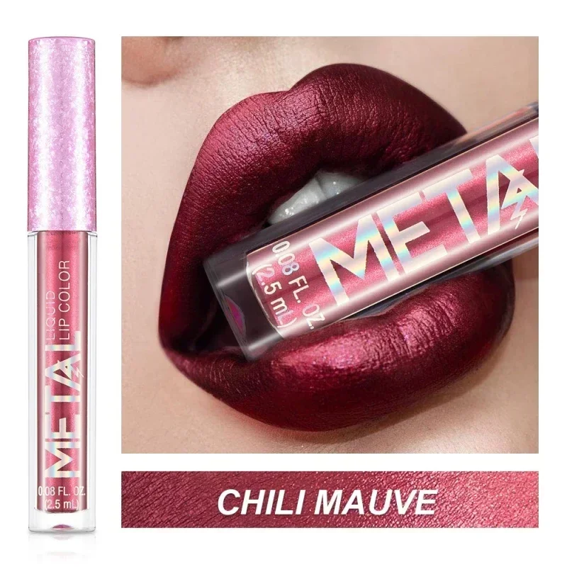 Metallic Matte Liquid Lipstick - Image 4