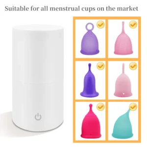 Menstrual cup sterilizer