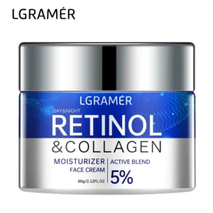 Anti-wrinkle cream with retinol.