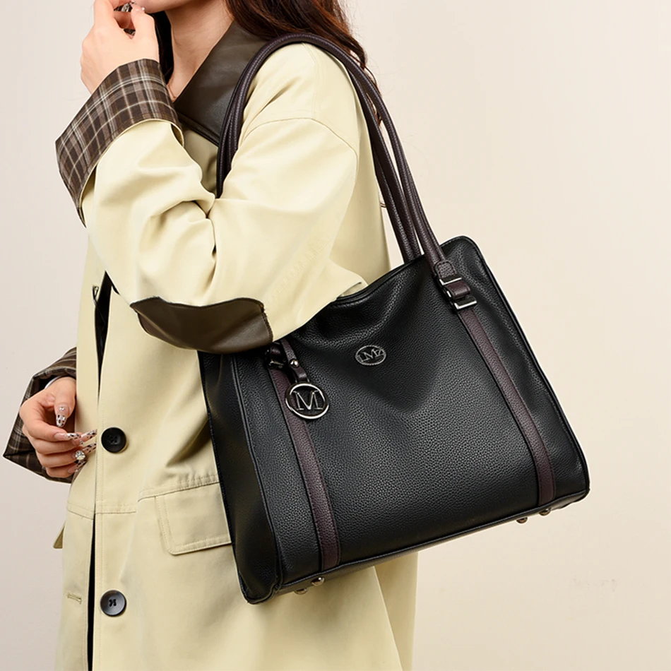 Luxury soft leather handbags for women - Image 2